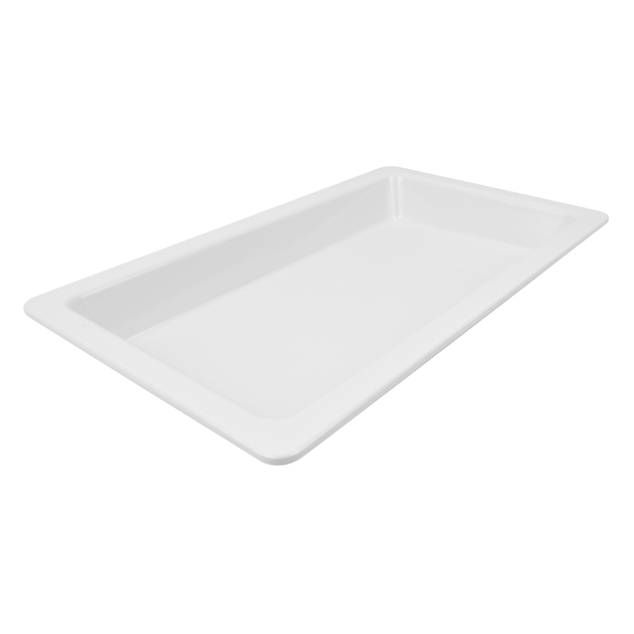 Dalebrook Delux Gastro Melamine White 1/1 GN Dish 5.5 Litre