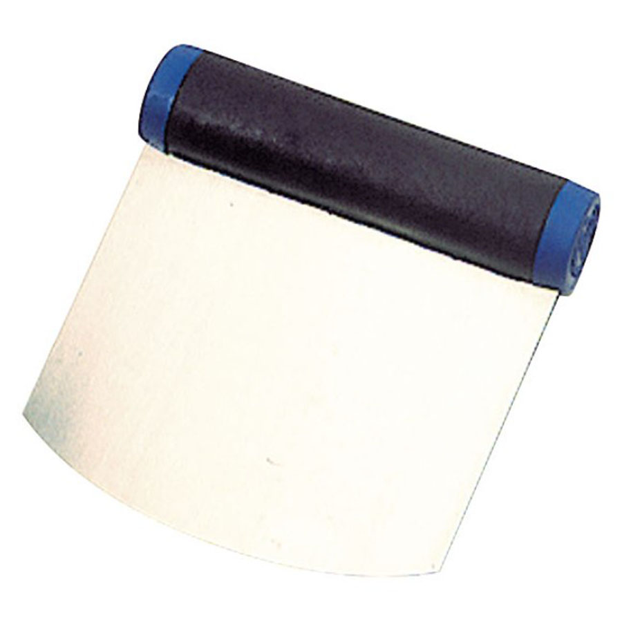 Matfer Bourgeat Dough/Pastry Scraper 11 x 10.5cm Stainless Steel Blade Round Edge