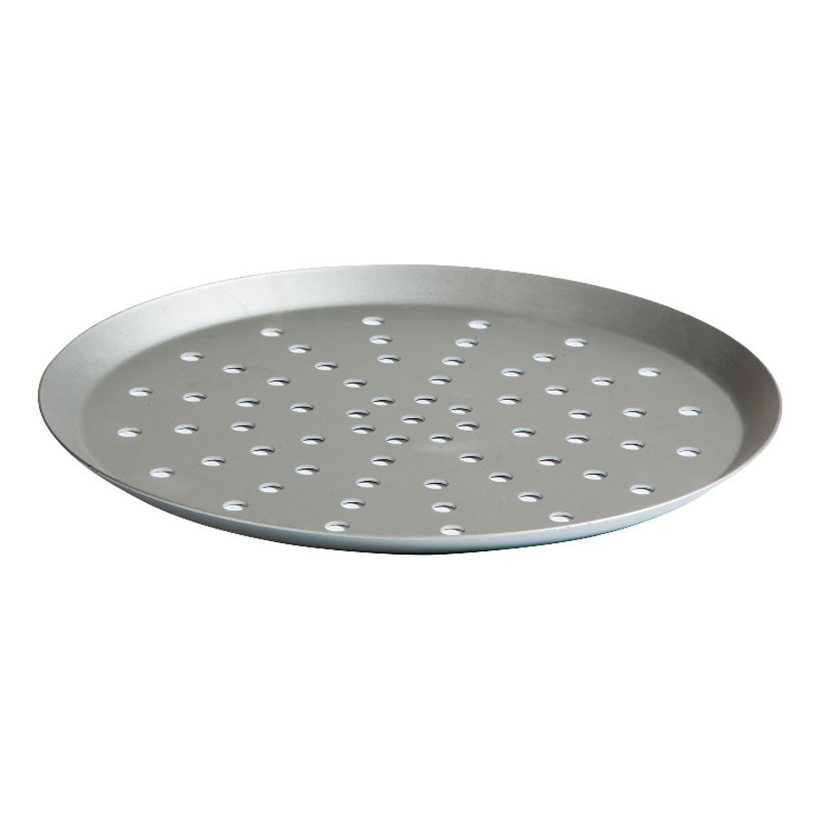 Pizza Pan Perforated Aluminium 290x12.5mm