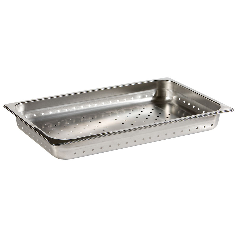 Gastronorm Perf Container 1/1 Stainless Steel 325x100mm