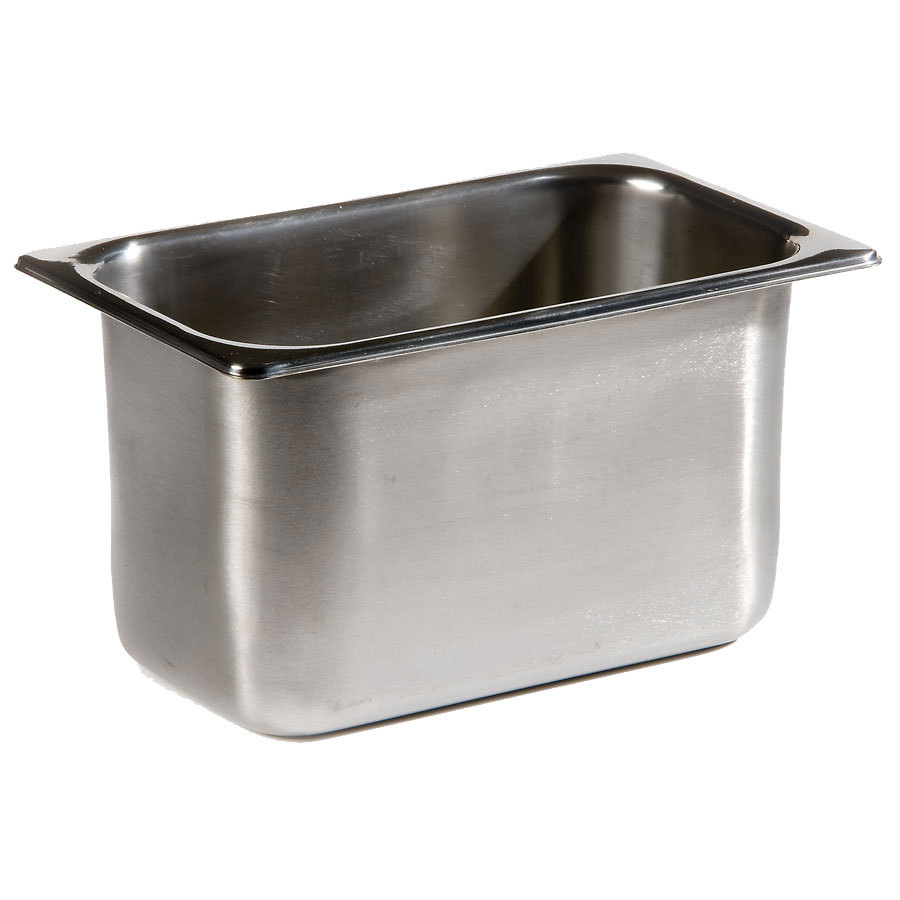 Gastronorm Container 1/4 Stainless Steel 162x65mm