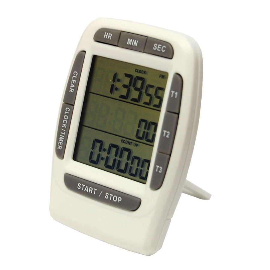 Digital Triple Timer & Clock