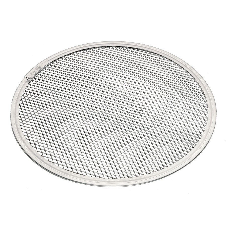Pizza Screen Seamless Rim Aluminium 25cm 10in