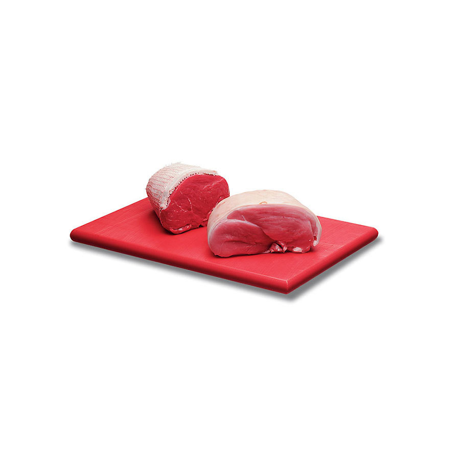 Chopping Board Polyethylene Red 46x30x2cm