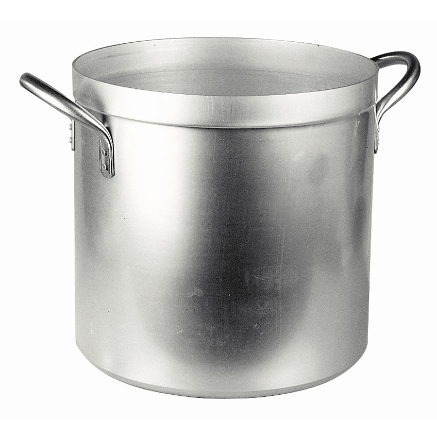 Stock Pot Medium Duty Aluminium 24x24cm