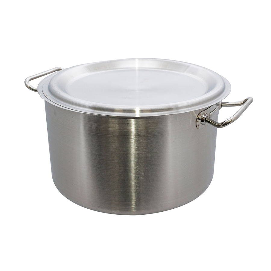 Chefset Stainless Steel Casserole And Lid 14ltr 30x20cm