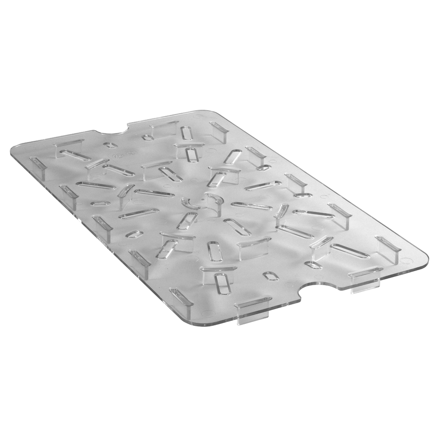 Cambro Drain Shelf For Heavy Duty Food Box Clear Polycarbonate 460x305mm