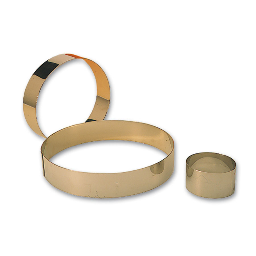 Matfer Bourgeat Mousse Ring Stainless Steel 20x4.5cm