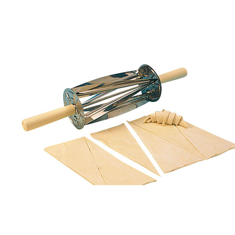 Matfer Bourgeat Rolling Croissant Cutter Stainless Steel 35cm