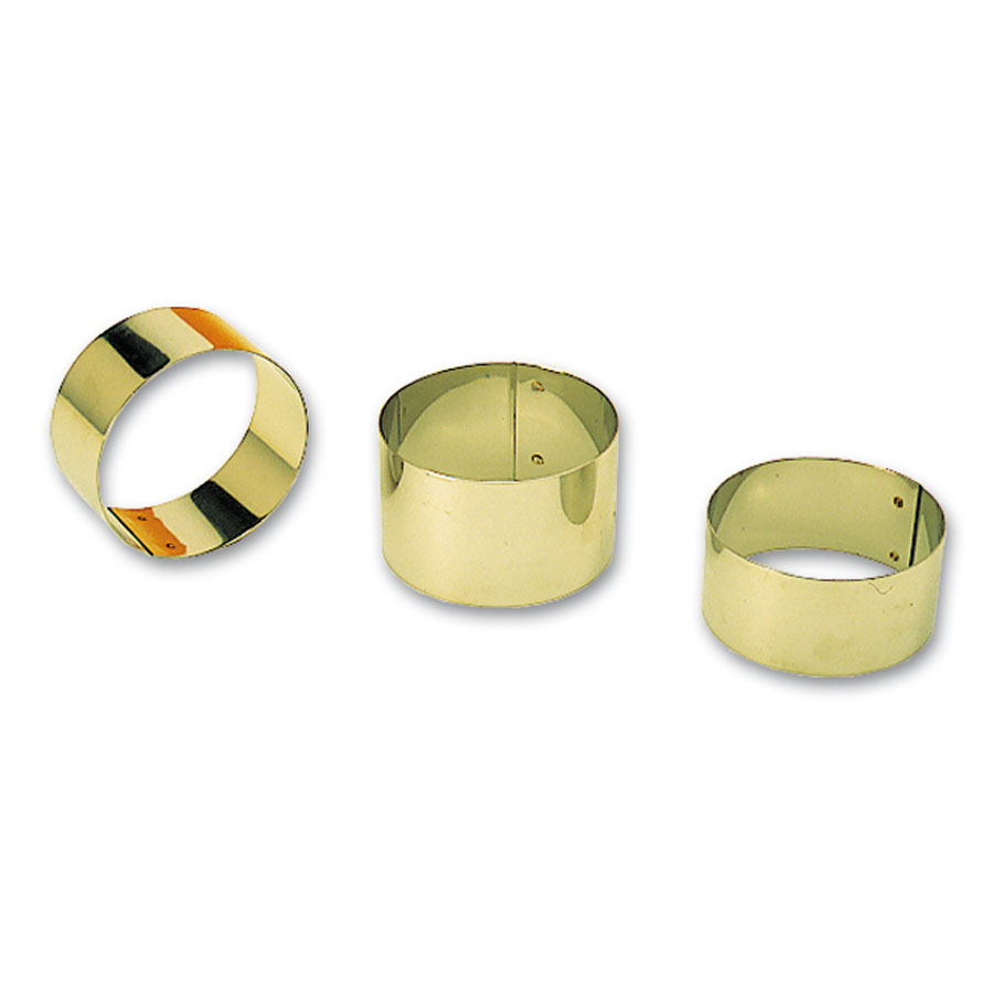 Matfer Bourgeat Round Cake Mould Stainless Steel 6.2x3cm