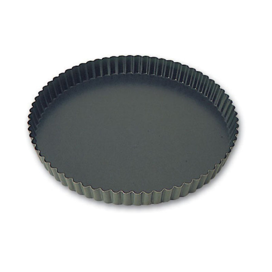 Matfer Bourgeat Exopan Fluted Quiche Tin 20cm Non-Stick
