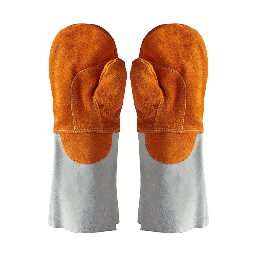 Matfer Bourgeat Bakers Mitts Leather Pair 20cm