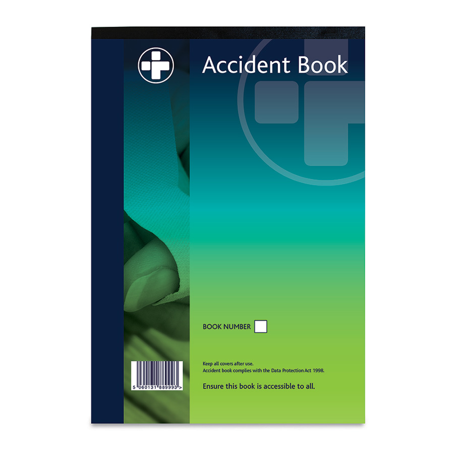 Reliance Medical Accident Book Complies With All Current Regulations