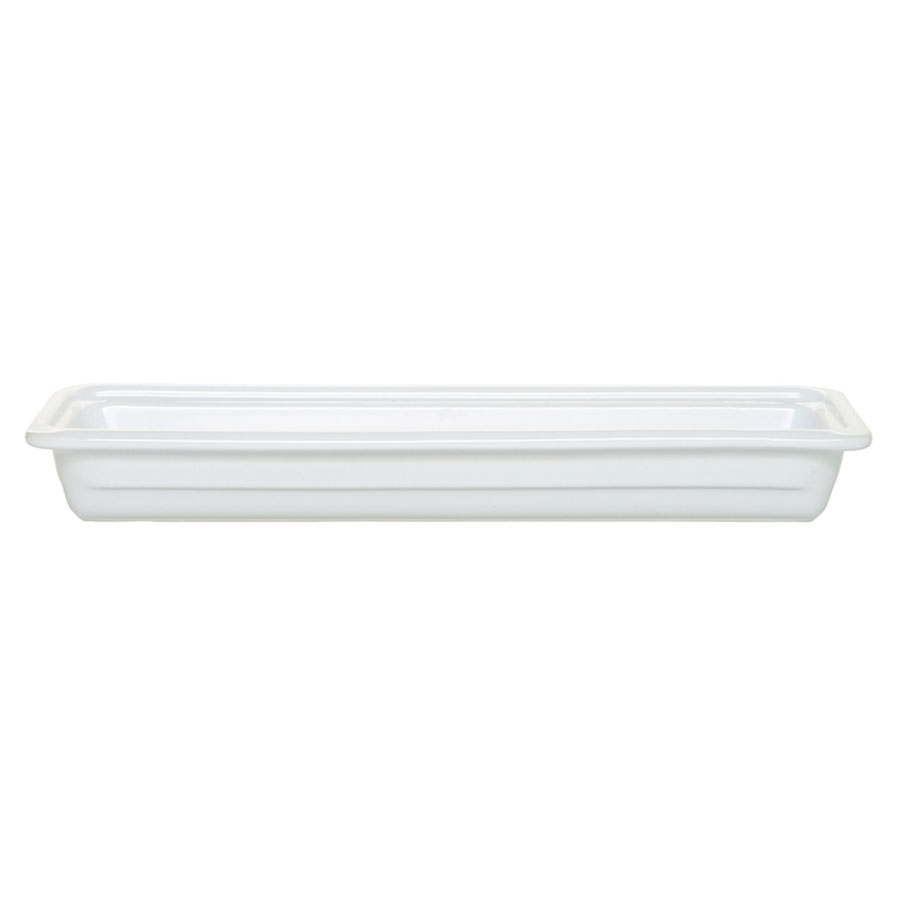 Emile Henry Gastronorm White Ceramic 2/4 65mm