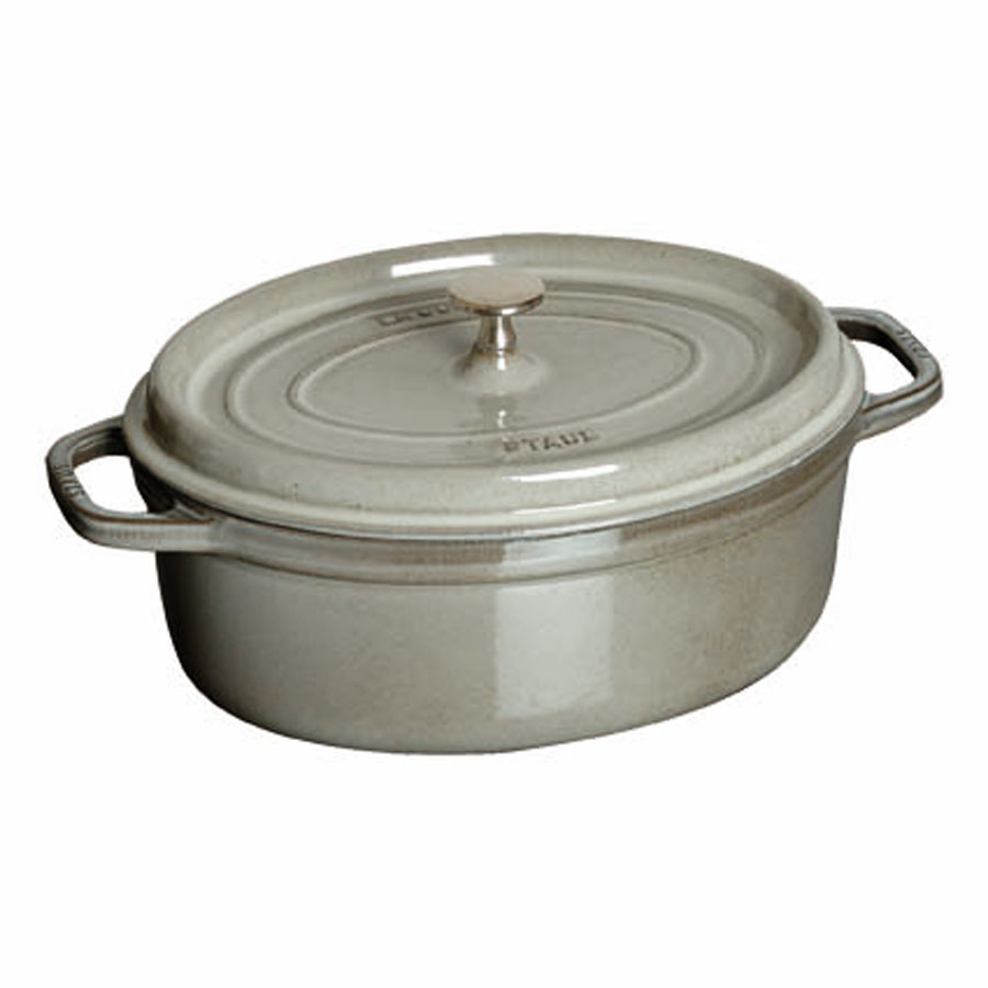 Casserole Grey Cast Iron Oval 60cl 15cm