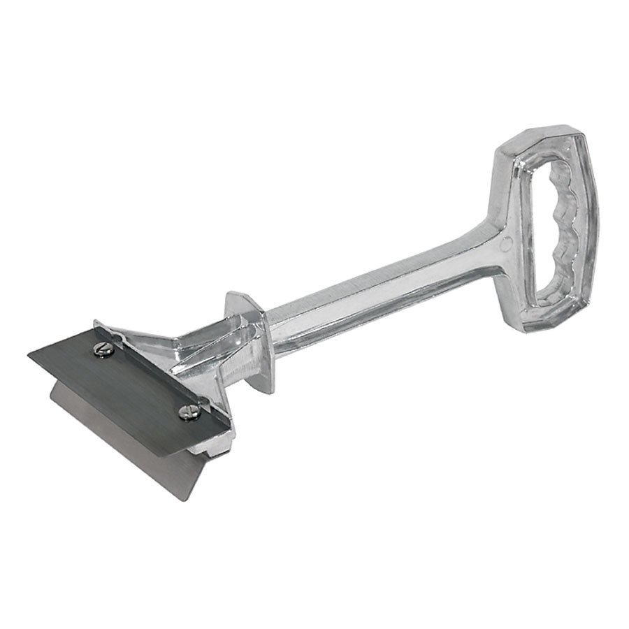 Contacto Griddle Scraper Aluminium With Stainless Steel Guard 37cm