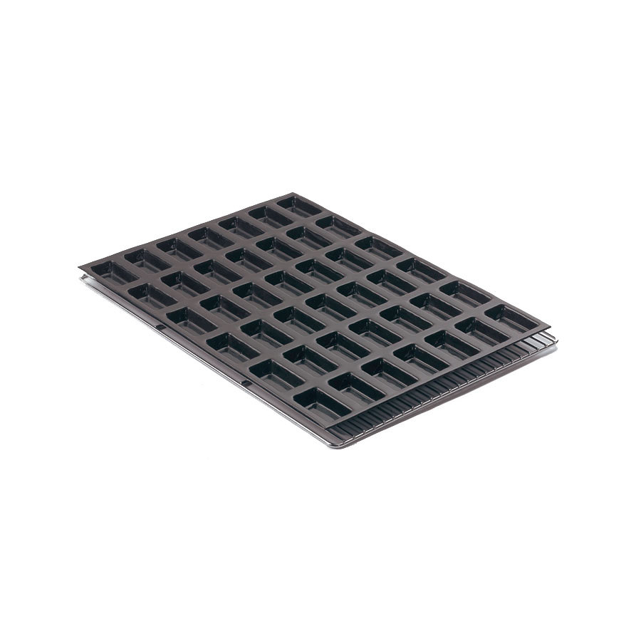 Matfer Bourgeat Flexipan Mini Cake Mould 86x46x14mm 24 Hole