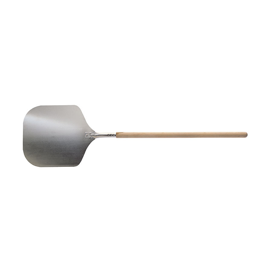 Pizza Peel/Lifter Aluminium & Wood 23x23cm Overall Length 80cm