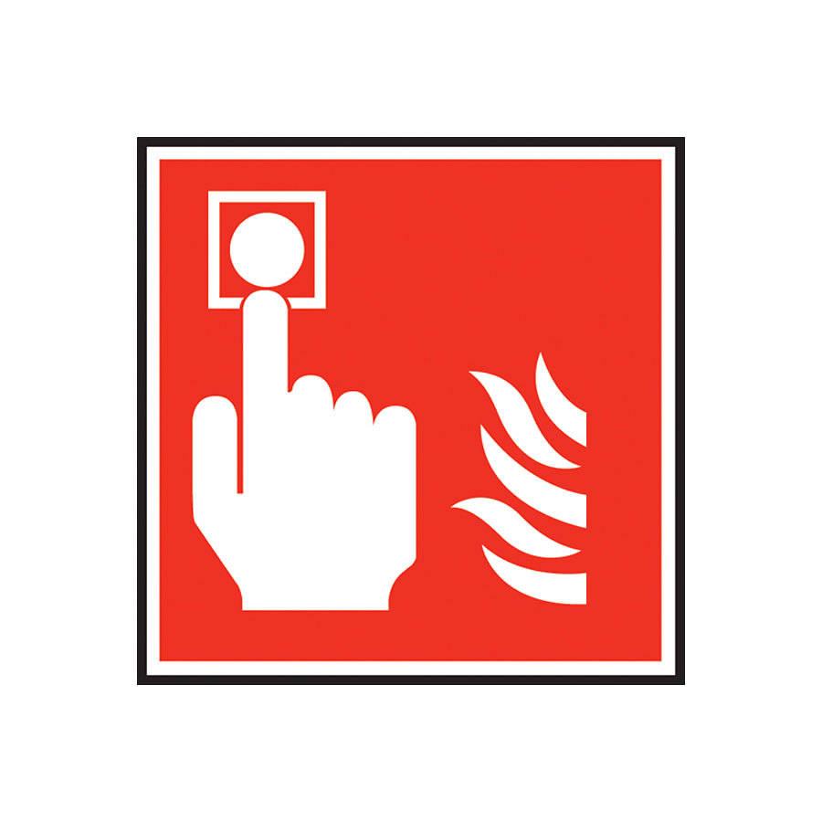 Mileta Safety Sign - Fire Call Point Sign 100x100mm