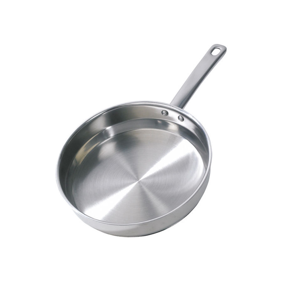Frying Pan Light Duty Stainless Steel 20cm dia