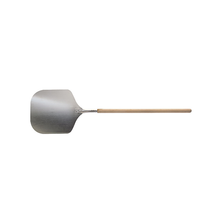 Pizza Peel/Lifter Aluminium & Wood 30x30cm Overall Length 64cm