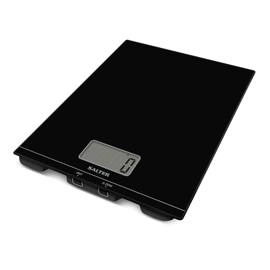 Salter Aquatronic Platform Kitchen Scale Black 5kgx1g