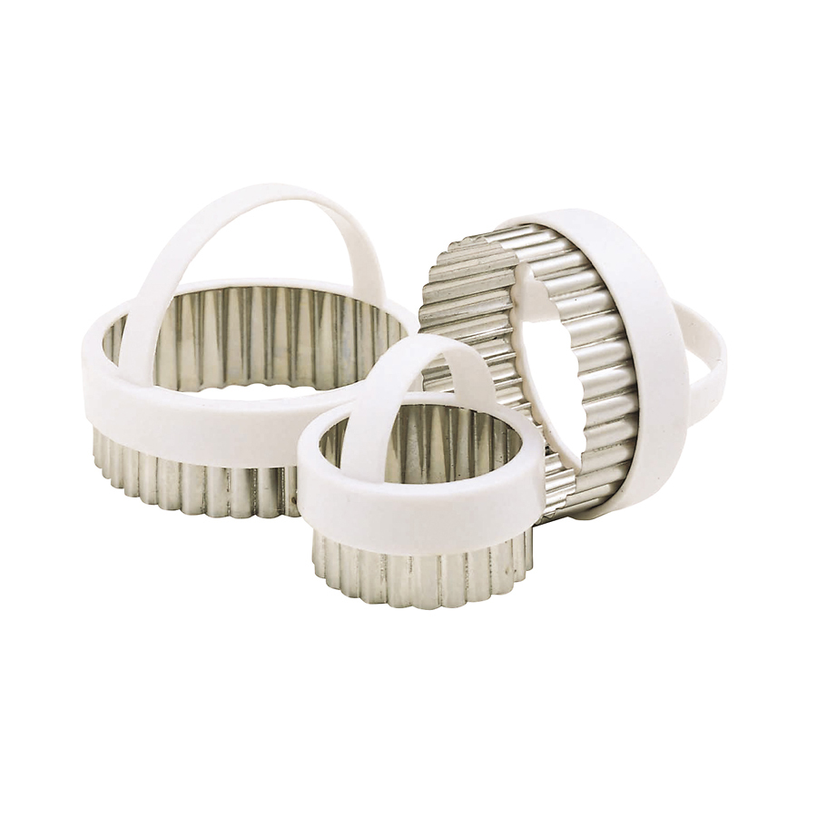 Pastry Cutter Fluted Stainless Steel