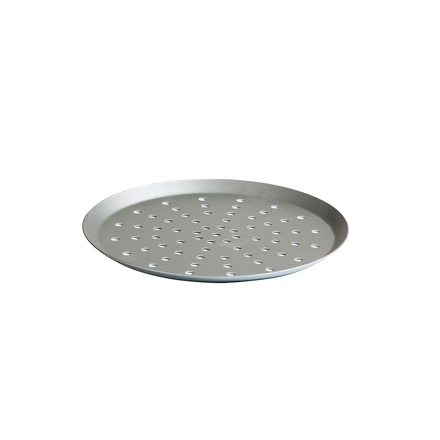 Thin Crust Pizza Pan 7in Perforated Aluminium