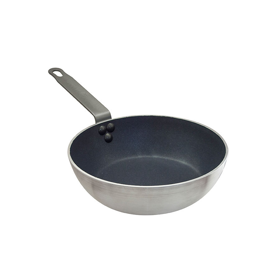 Induction Flared Saute Pan Non Stick Teflon Plus Coating 24cm