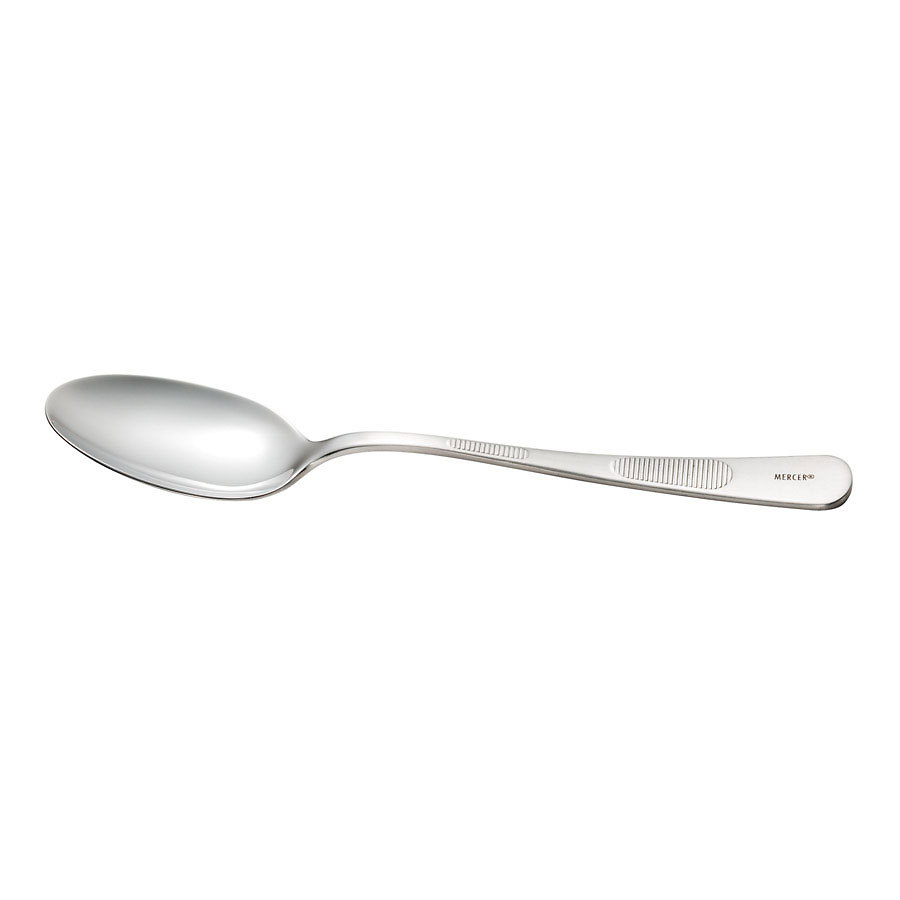 Mercer Plating Spoon Solid Bowl Stainless Steel 7.8in