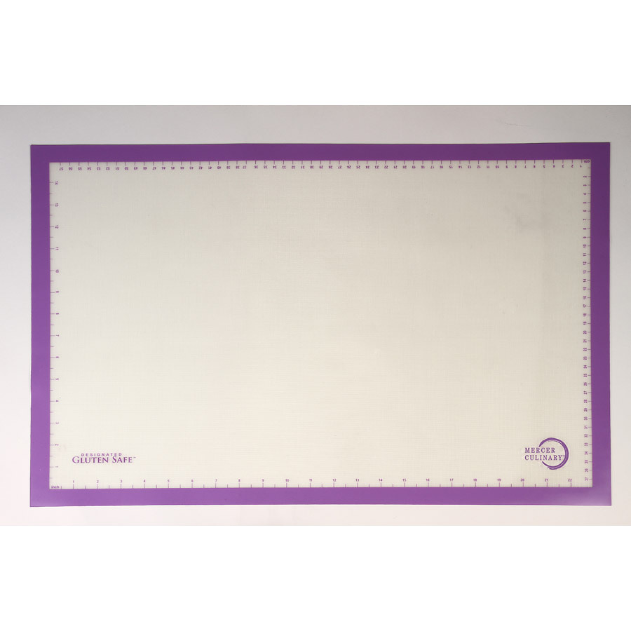 Mercer Silicone Bake Mat Purple Border 16.5x24.5in