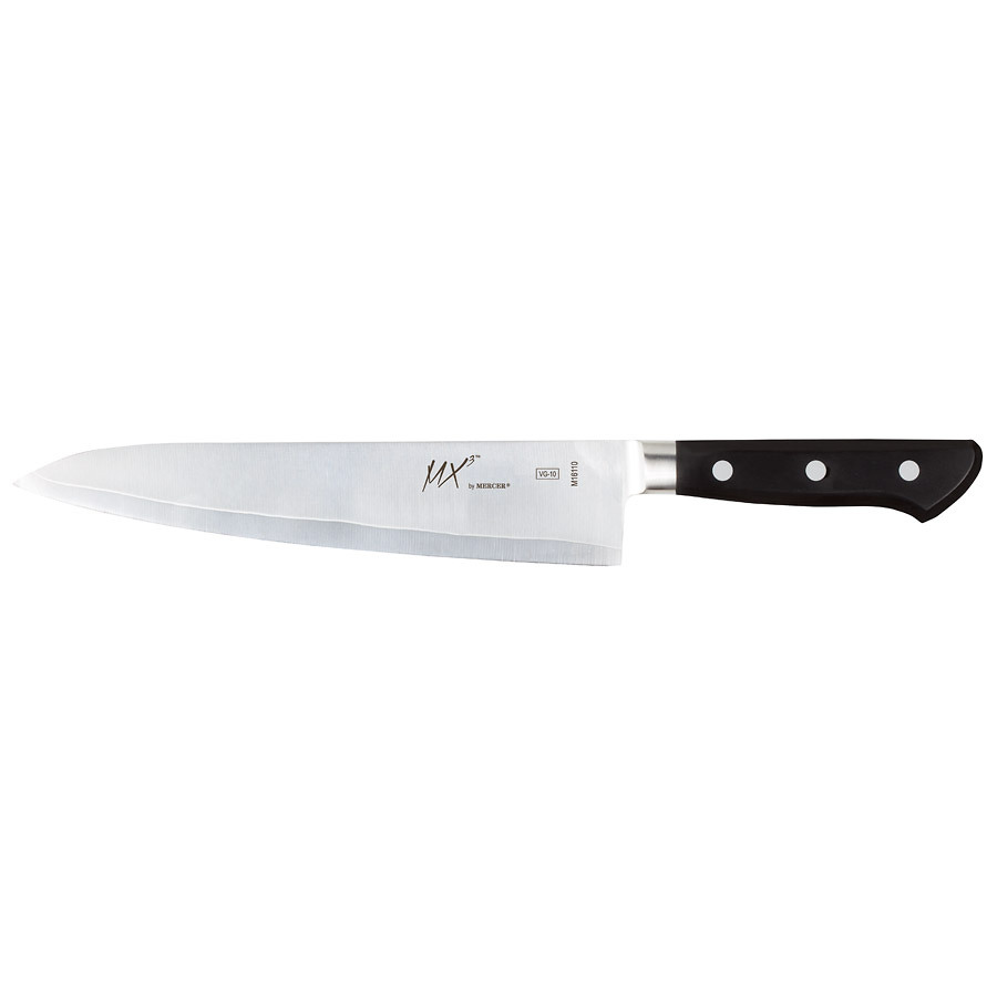 Mercer MX3 Gyuto Knife 210mm VG-10 Super Stainless Steel With Delrin Handle