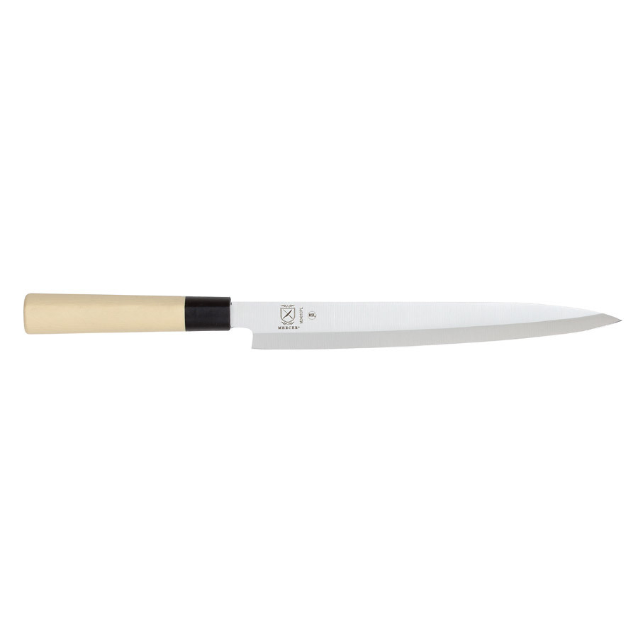 Mercer Asian Collection Sashimi Knife 10in With Santoprene Handle