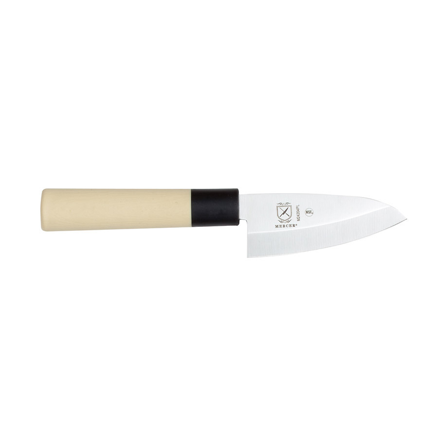 Mercer Asian Collection Deba Knife 4in With Santoprene Handle