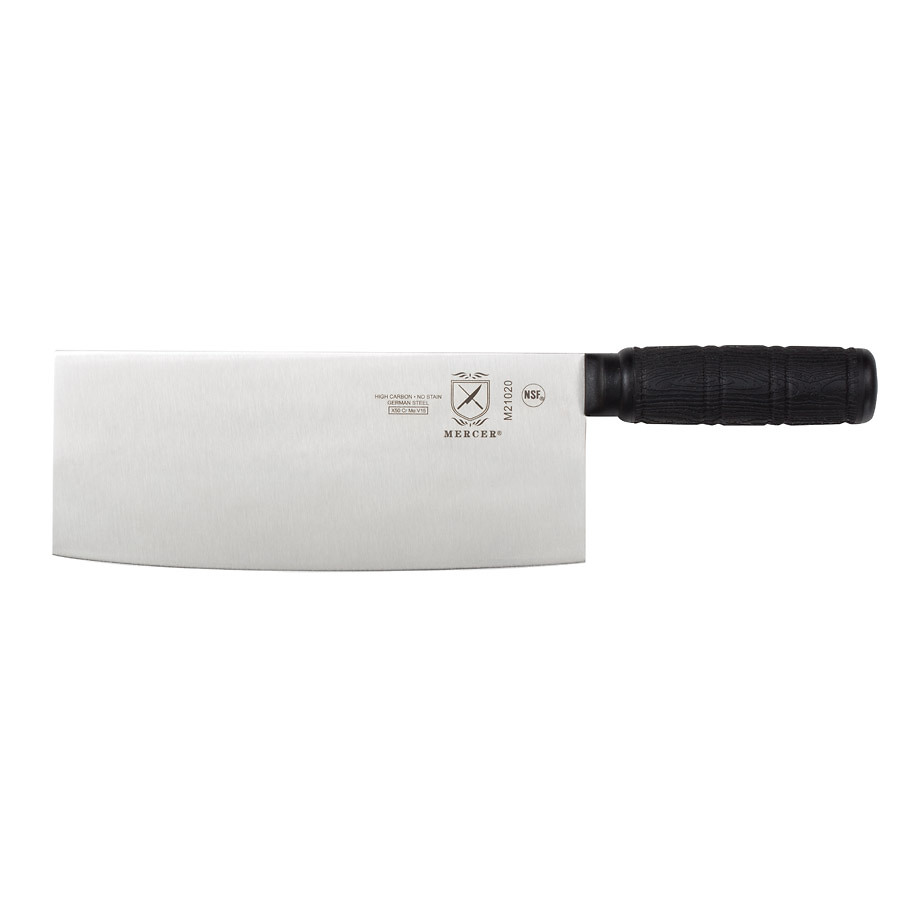 Mercer Chinese Chef's Knife 8x3.25in With Santoprene Handle