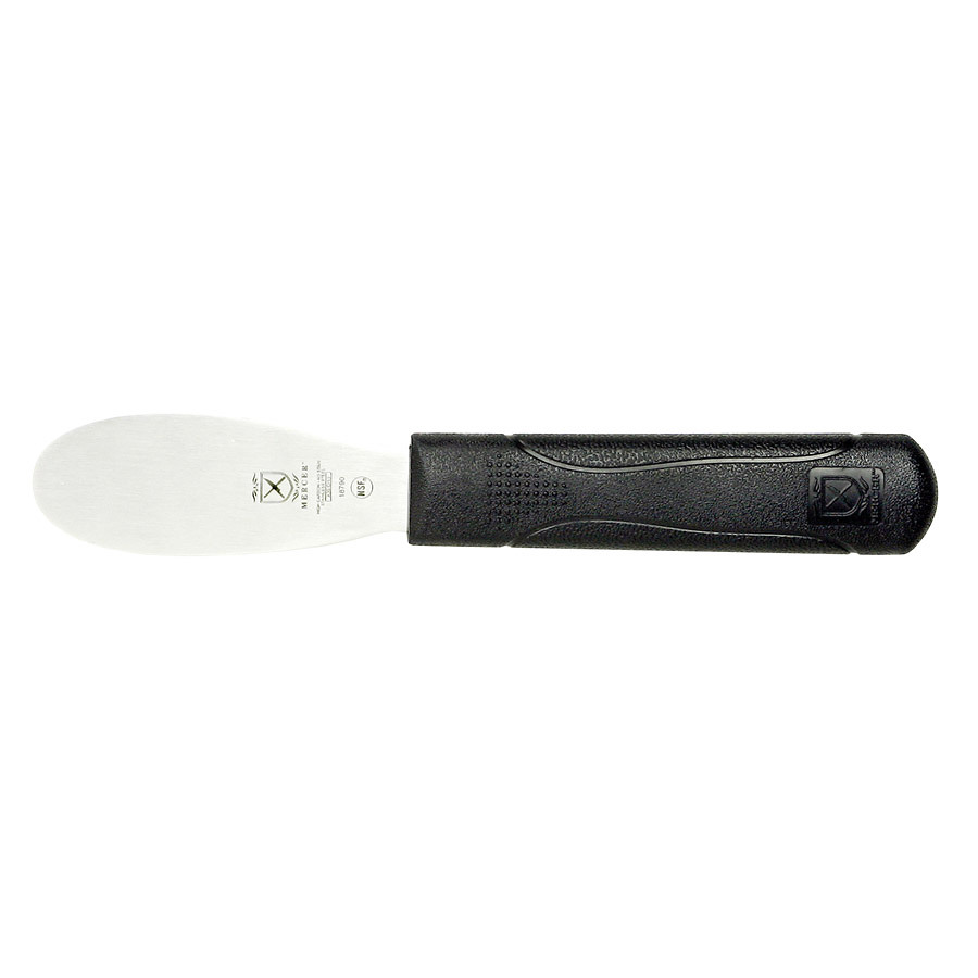Mercer Millennia Spreader 3.5in Black With Polypropylene Handle