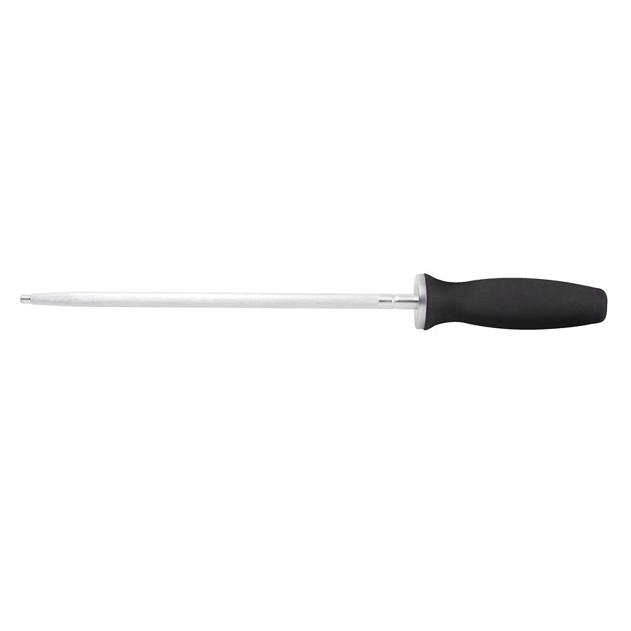 Mercer Genesis Traditional Sharpening Steel 10in With Santoprene Handle