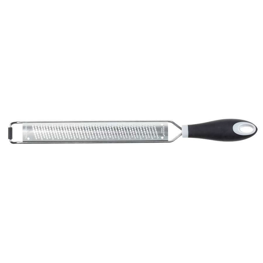 Mercergrates™ Grater Fine-Zester Narrow Stainless Steel With Santoprene Handle