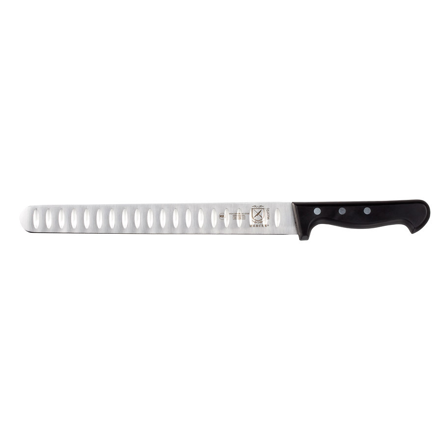 Mercer Renaissance Slicer Granton Edge 11in With Delrin Handle
