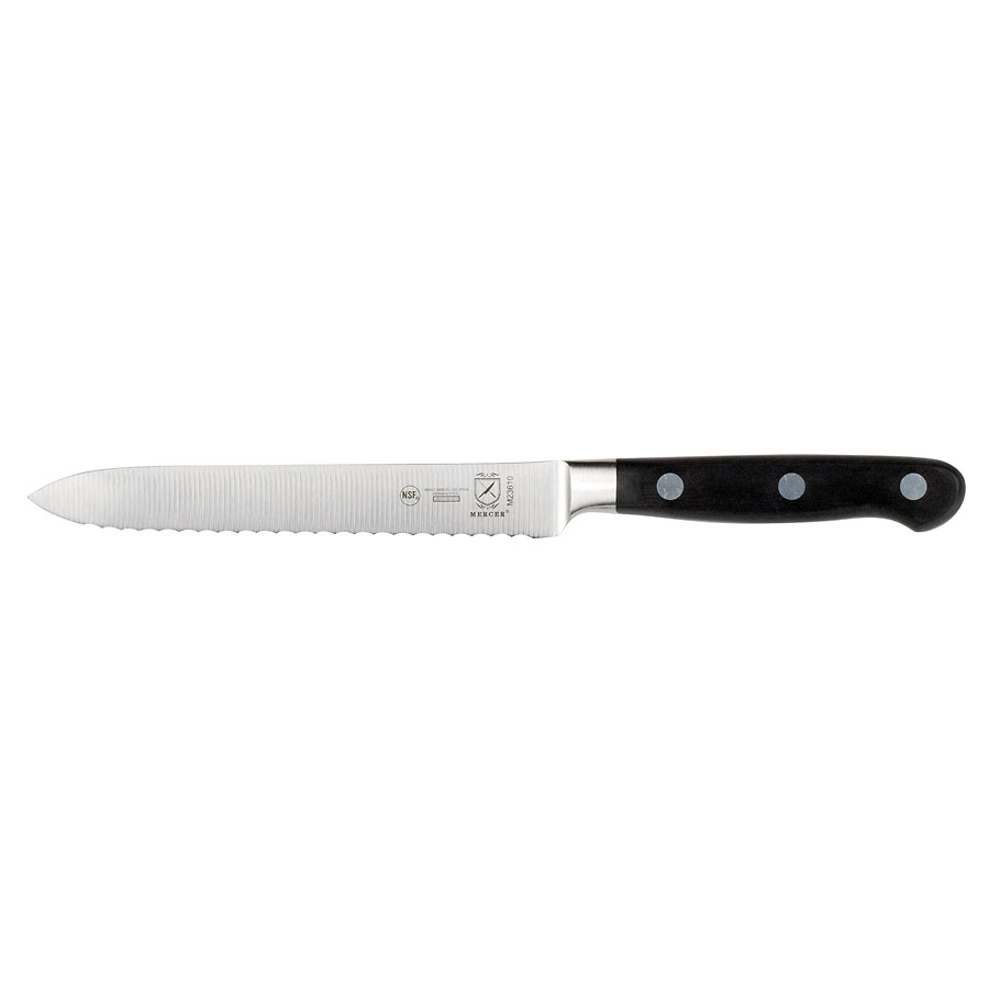 Mercer Renaissance Wavy Edge Tomato Knife 5in With Delrin Handle