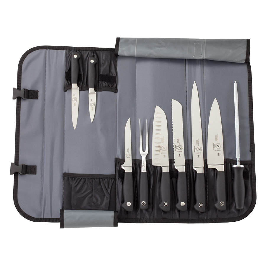 Mercer Genesis 10 Piece Forged Knife Case Set