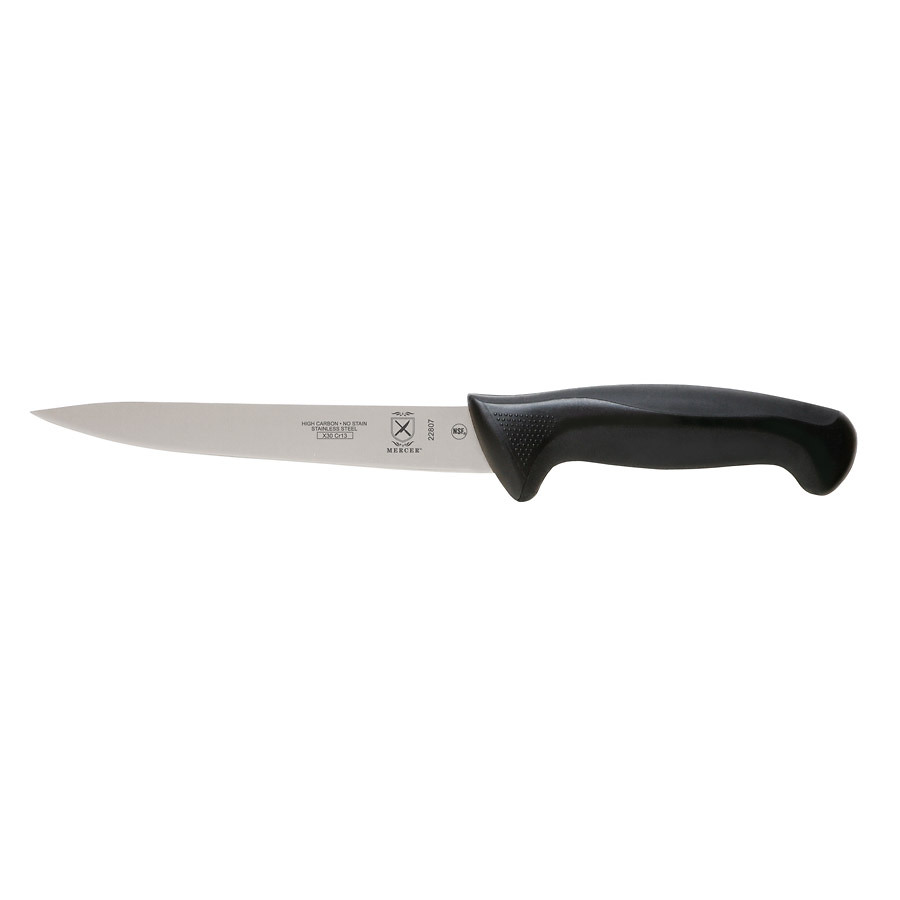 Mercer Millennia Flexible Fillet Knife 7in With Santoprene Handle