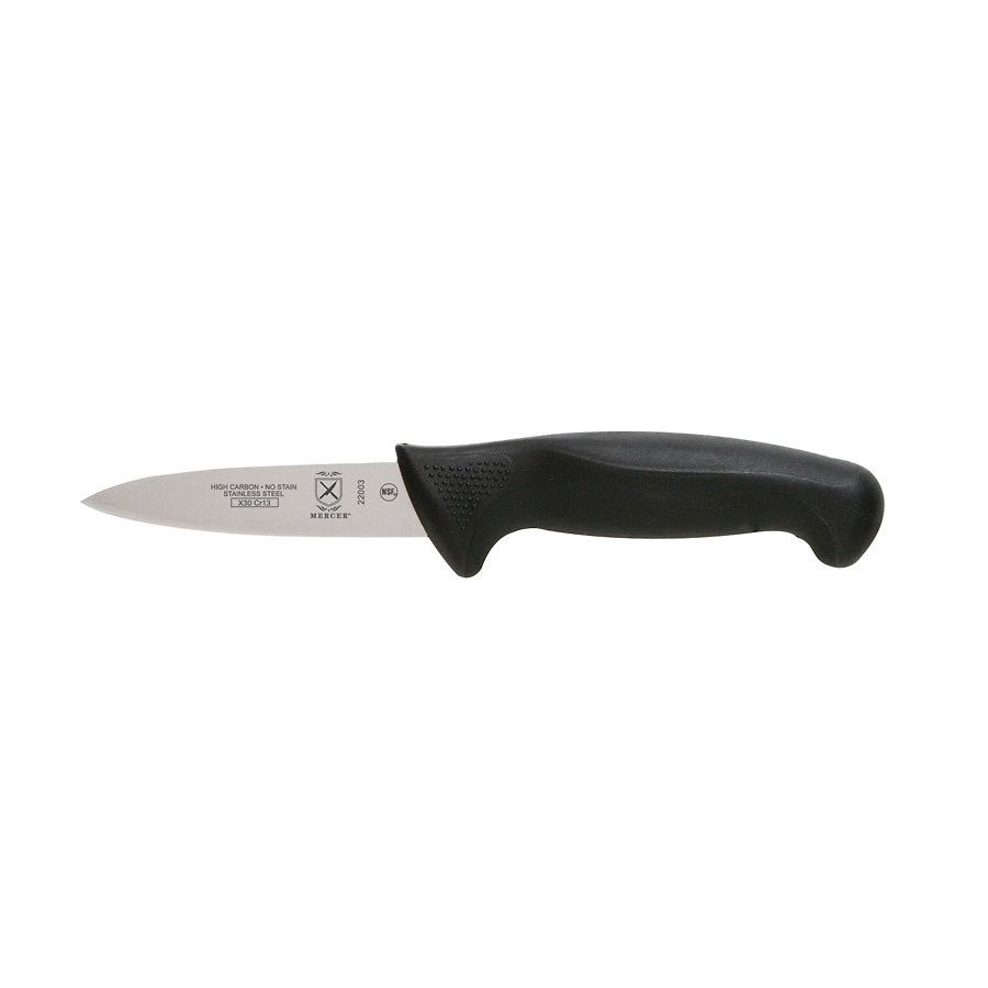 Mercer Millennia Paring Knife 3.5in With Santoprene Handle