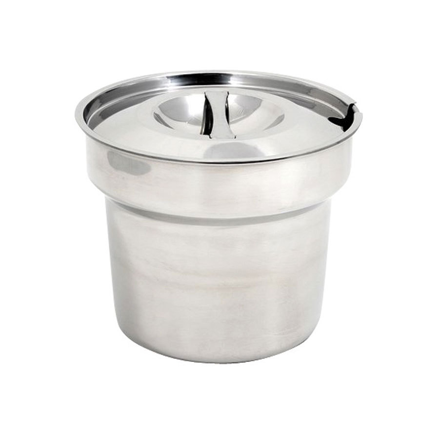 Vollrath Bain Marie Pot With Notched Lid Stainless Steel 4.5ltr