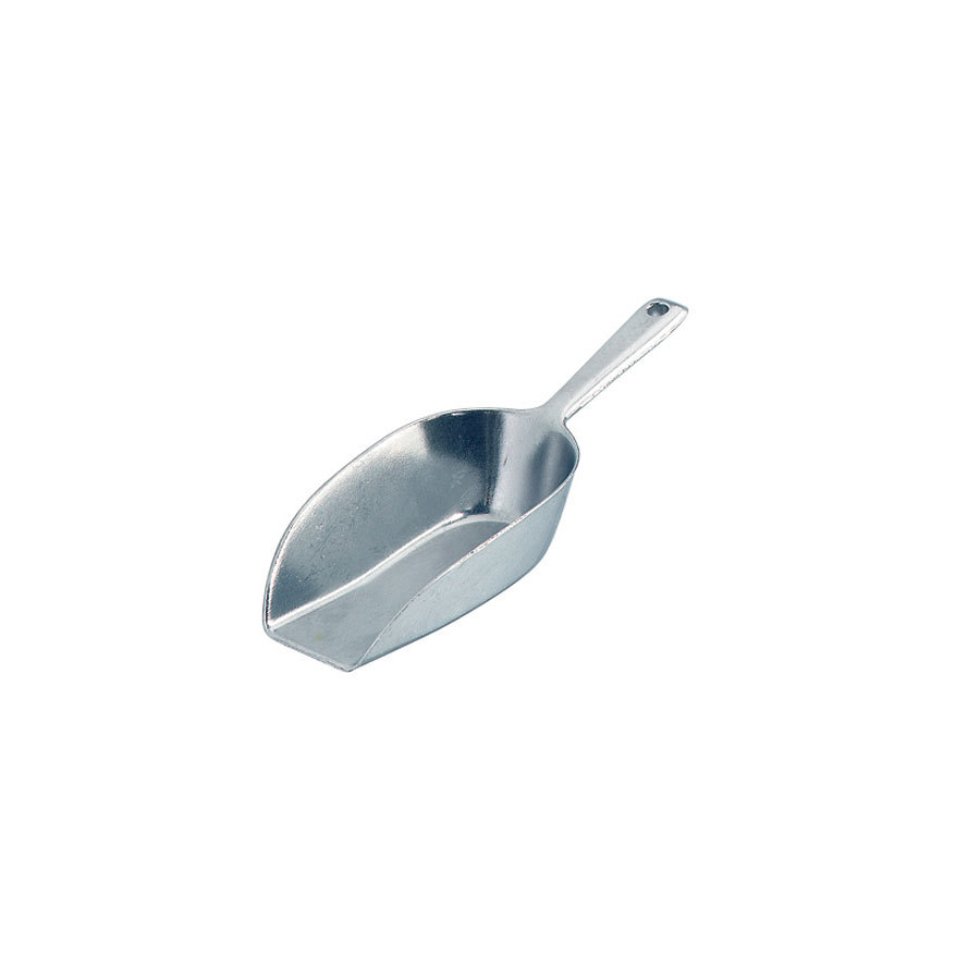 Flour Scoop 6.25in 160mm Aluminium