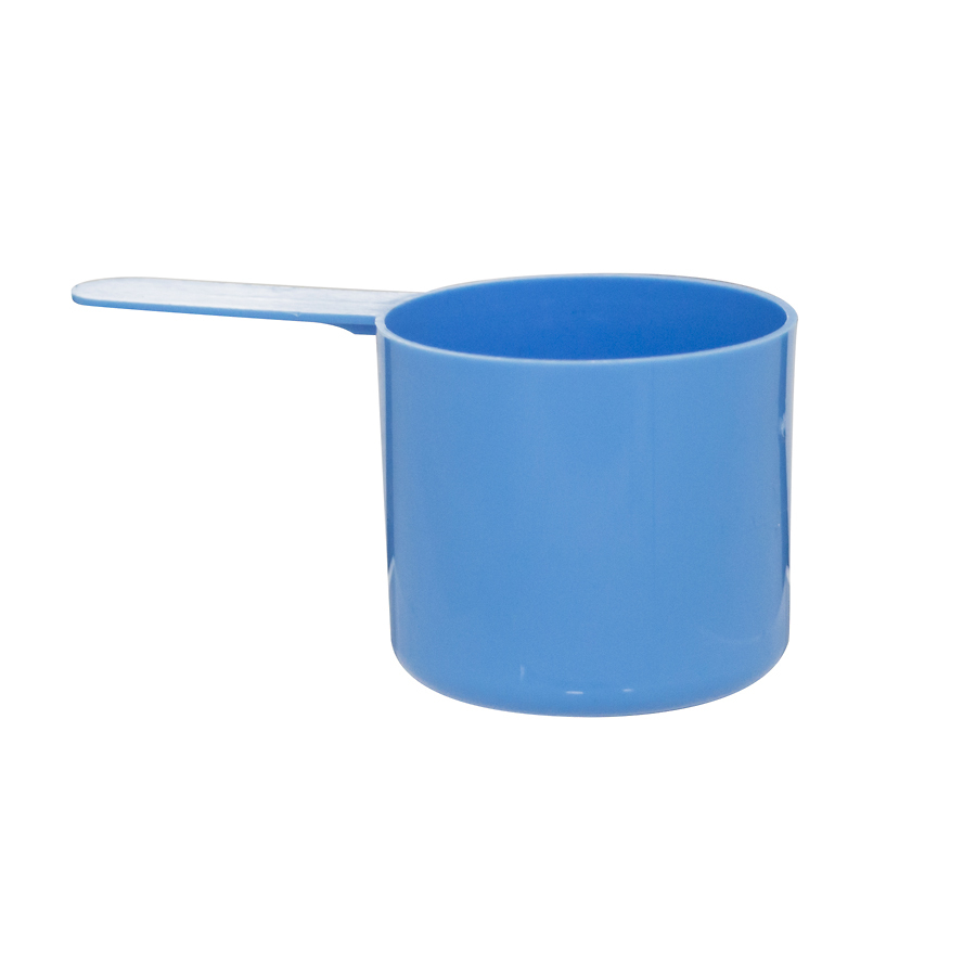 Plastic Scoop 2oz 60ml Blue Polypropylene