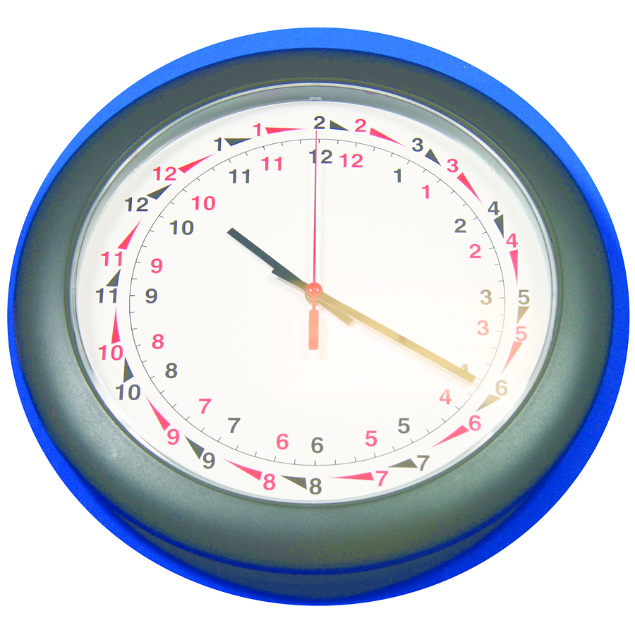 Timer Tag Clock Plastic 30x3.5cm