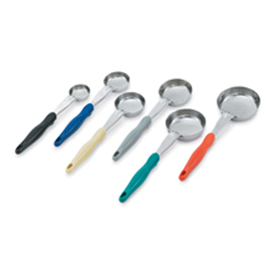 Vollrath Spoodle Perforated Stainless Steel Oval With Grey Nylon Handle 4oz 118ml