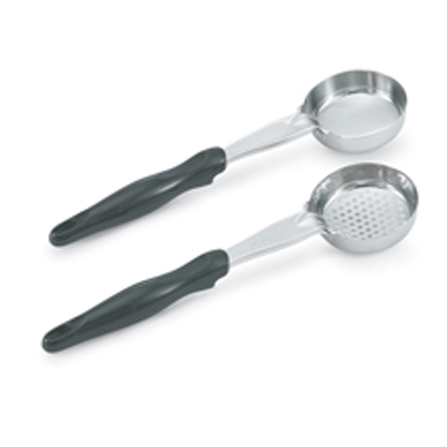 Vollrath Spoodle Perforated Stainless Steel Oval With Black Nylon Handle 4oz 118ml
