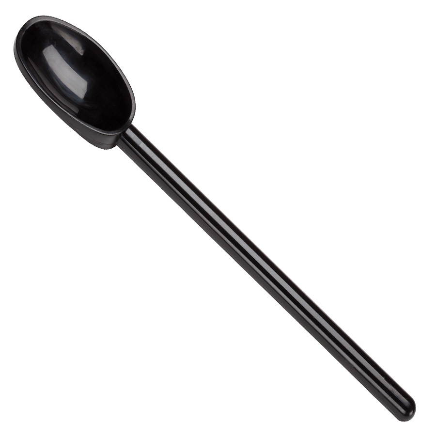Mercer Hell's Tools Hi Heat Mixing Spoon 11.8in Black
